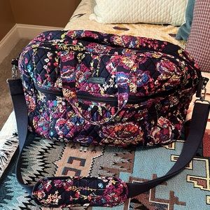 Vera Bradley Midnight Wildflowers Duffel & Weekender